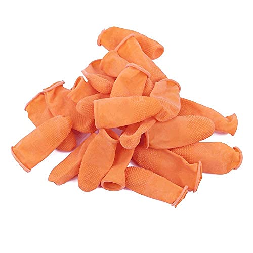 HairMujer 50 x Finger Protectors for Per Bonded Hair Extensions Rubber Latex ...