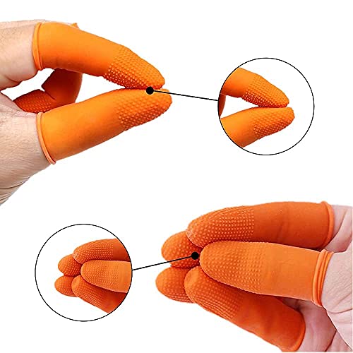 HairMujer 50 x Finger Protectors for Per Bonded Hair Extensions Rubber Latex ...