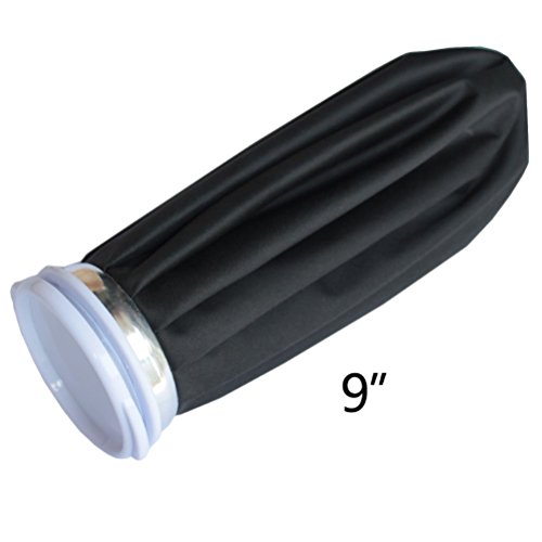 Creatrill Reusable Hot Cold Therapy Ice Bag Pack (9") Neoprene Core Wrap with...