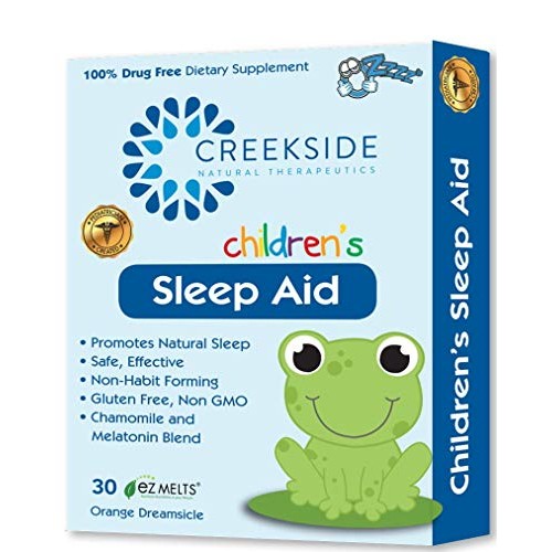 Creekside Naturals Sleep Aid for Children, with Melatonin and Chamomile, Zero...