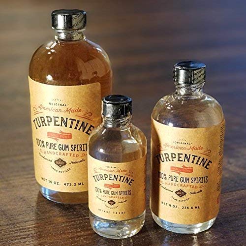 16 Oz 100% Pure Gum Spirits of Turpentine
