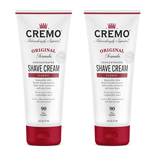 Cremo Barber Grade Original Shave Cream, Astonishingly Superior Ultra-Slick S...