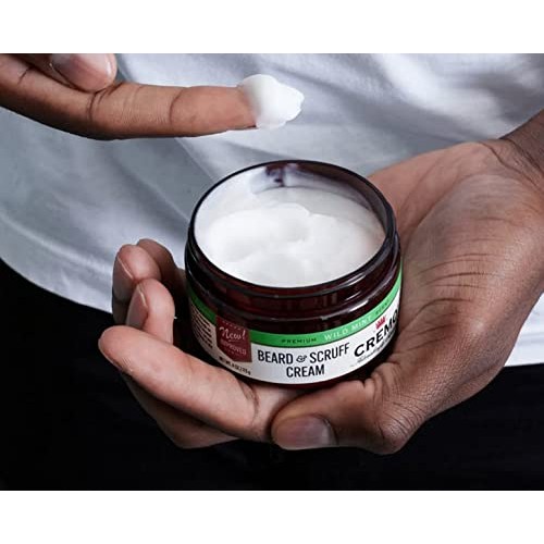 Cremo Beard & Scruff Cream, Wild Mint, 4 oz - Soothe Beard Itch, Condition an...