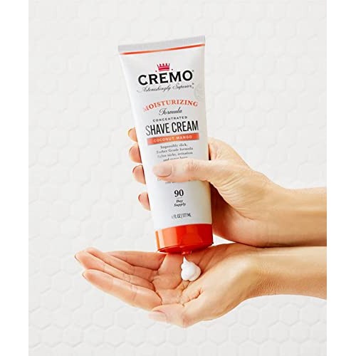 Cremo Coconut Mango Moisturizing Shave Cream, Astonishingly Superior Ultra-Sl...