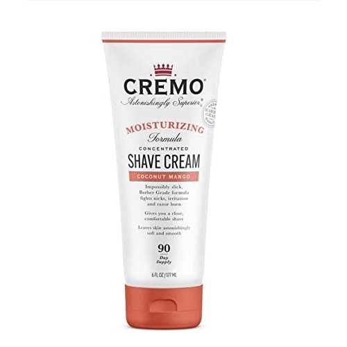 Cremo Coconut Mango Moisturizing Shave Cream, Astonishingly Superior Ultra-Sl...