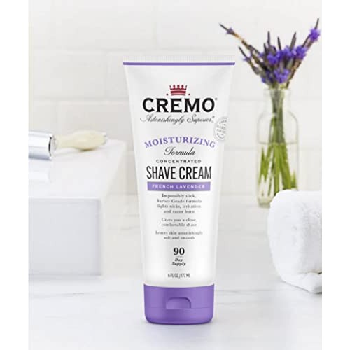 Cremo French Lavender Moisturizing Shave Cream, Astonishingly Superior Shavin...