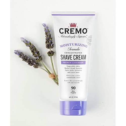 Cremo French Lavender Moisturizing Shave Cream, Astonishingly Superior Shavin...