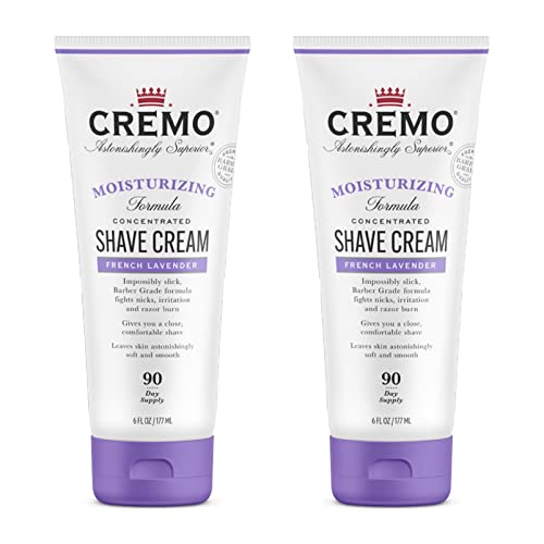 Cremo French Lavender Moisturizing Shave Cream, Astonishingly Superior Shavin...