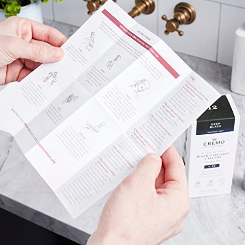 Cremo No Mix & No Mess Hair and Beard Color, Light Medium Brown, 1 Count