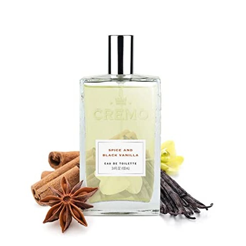 Cremo Spice & Black Vanilla Cologne Spray, An Explosion of Vibrant Spices, To...