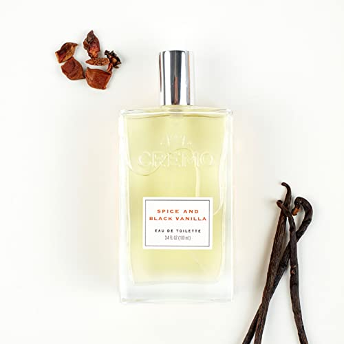 Cremo Spice & Black Vanilla Cologne Spray, An Explosion of Vibrant Spices, To...