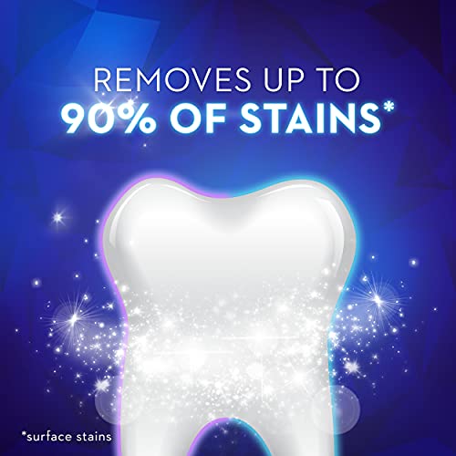 Crest 3D White Luminous Mint Teeth Whitening Toothpaste, 3.7 oz, Pack of 4