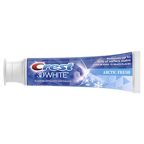 Crest 3D White Whitening Arctic Fresh Toothpaste, 4.1 oz, 3 Count