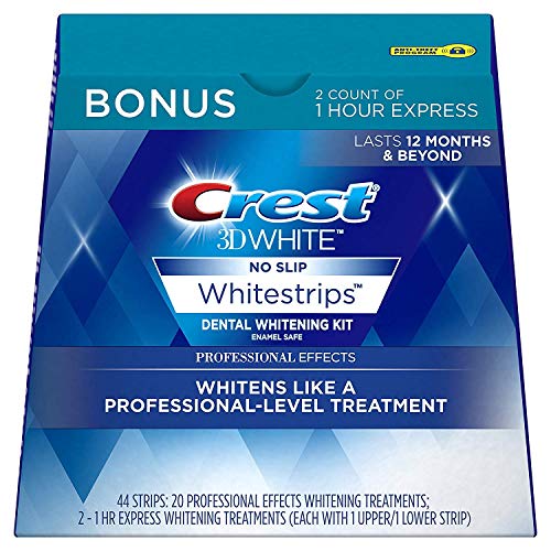 Crest 3D Whitestrips, Professional Effects, Teeth Whitening Strip Kit, 44 Str...