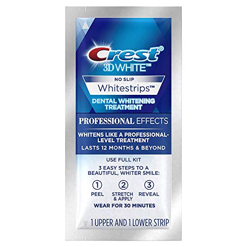 Crest 3D Whitestrips, Professional Effects, Teeth Whitening Strip Kit, 44 Str...