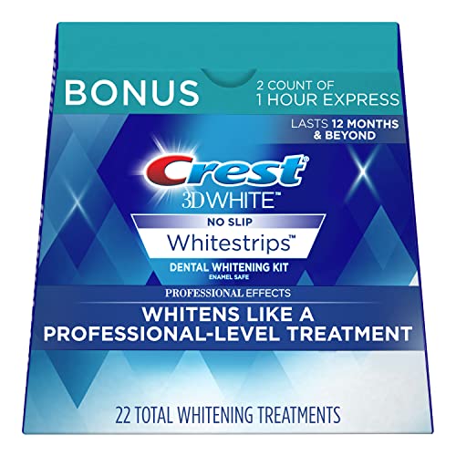 Crest 3D Whitestrips, Professional Effects, Teeth Whitening Strip Kit, 44 Str...
