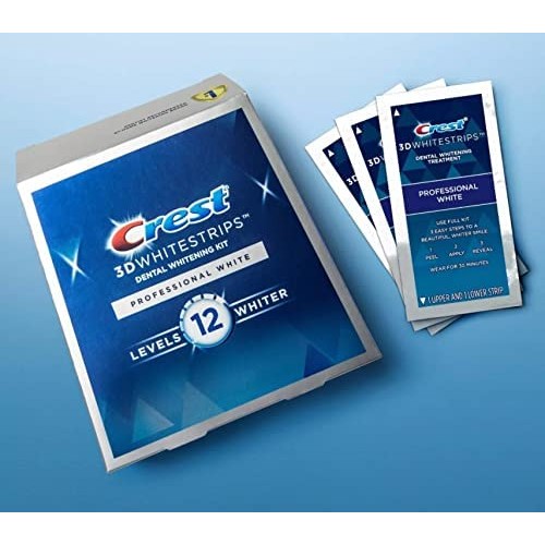 Crest 3D Whitestrips, Professional White, Teeth Whitening Strip Kit, 40 Strip...