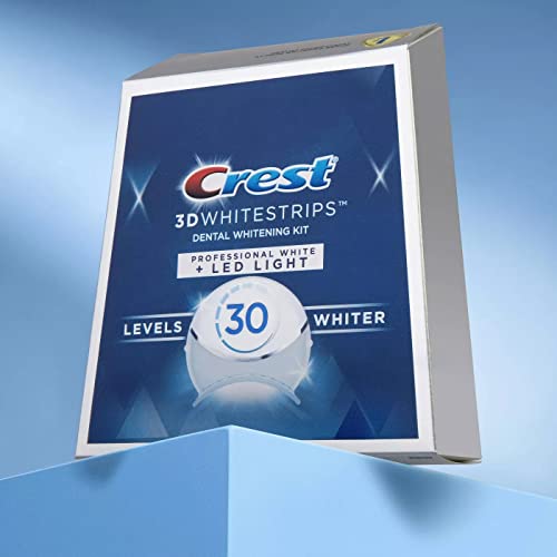 Crest 3D Whitestrips Professional White with Hydrogen Peroxide + LED Light Te...