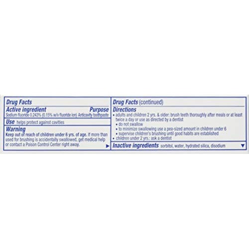 Crest Complete Whitening Plus Scope Minty Fresh Toothpaste, Travel Size, TSA ...