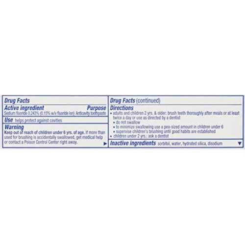 Crest Complete Whitening Plus Scope Minty Fresh Toothpaste, Travel Size, TSA ...