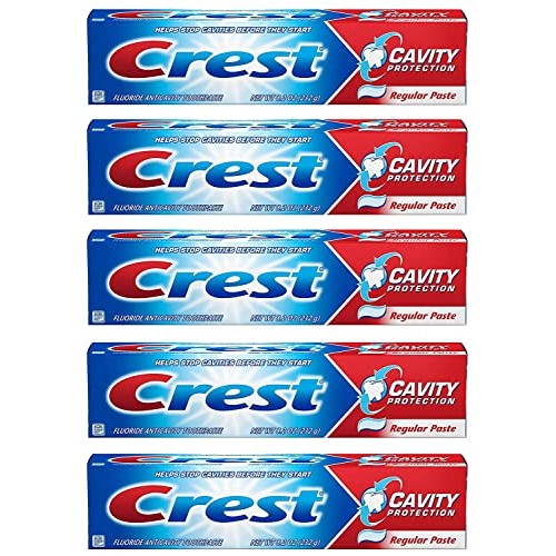 Crest Fluoride Anticavity Toothpaste, Prevents Cavities Before They Start, Re...