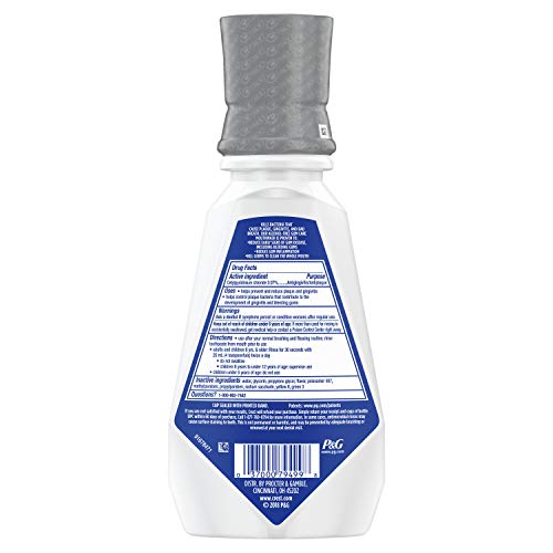 Crest Gum Care Mouthwash, Cool Wintergreen, 16.9 fl oz. (Pack of 4)