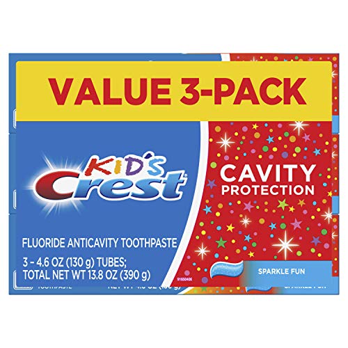 Crest Kid's Cavity Protection Toothpaste (children and toddlers 2+), Sparkle ...