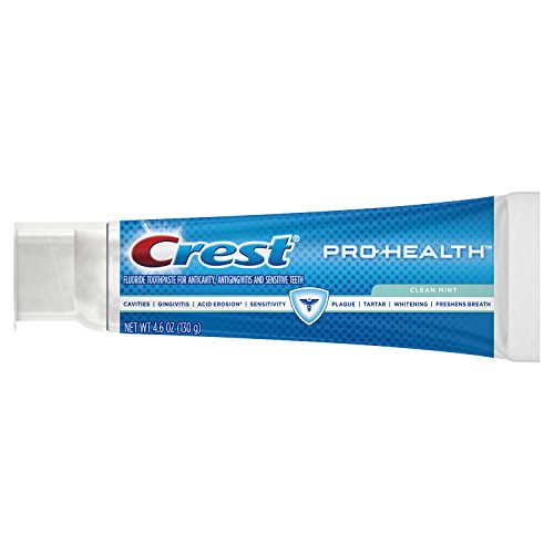 Crest Pro-Health Clean Mint Toothpaste, 4.6oz, Twin Pack (Packaging May Vary)