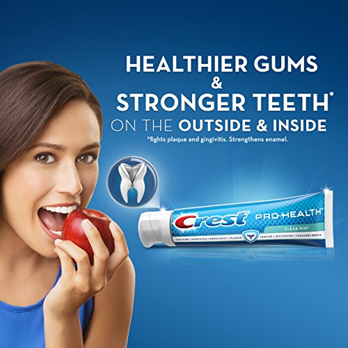 Crest Pro-Health Clean Mint Toothpaste, 4.6oz, Twin Pack (Packaging May Vary)