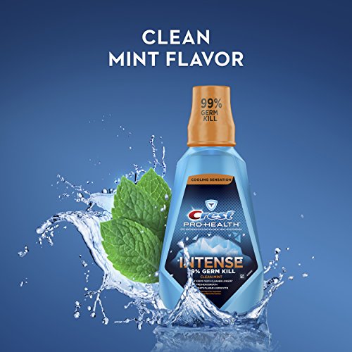 Crest Pro Health Intense Mouthwash with CPC (Cetylpyridinium Chloride), Clean...
