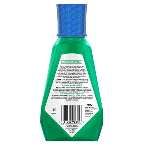 Crest Scope Classic Mouthwash, Original Formula, 16.9 fl oz. (Pack of 4)
