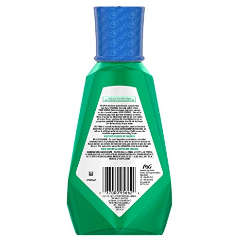 Crest Scope Formula Classic Mouthwash, original, 33.8 Fl Oz