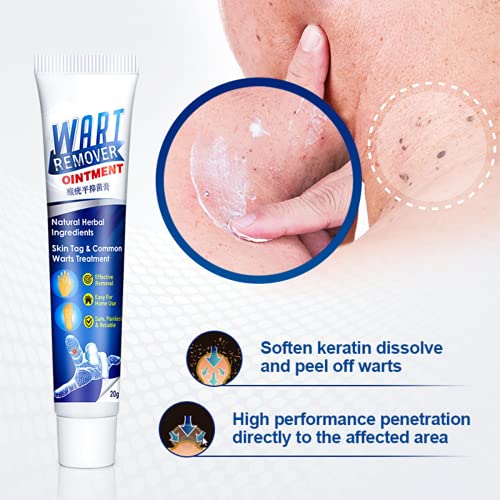 2PCS Wart Remover, Instant Blemish Removal Gel, Skin Wart Removal Cream Body ...