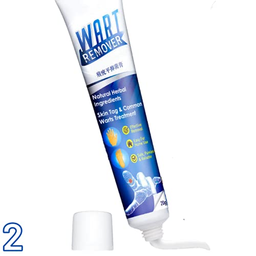 2PCS Wart Remover, Skin Wart Removal Cream Warts Cream Foot Care Cream Skin T...