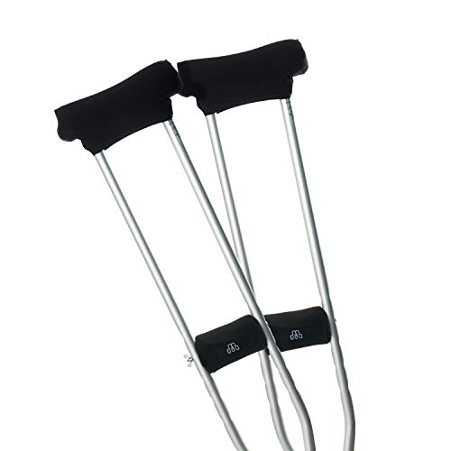 Underarm Crutch Pad and Hand Grip Covers MDUB Medical Comfortable Padding Was...