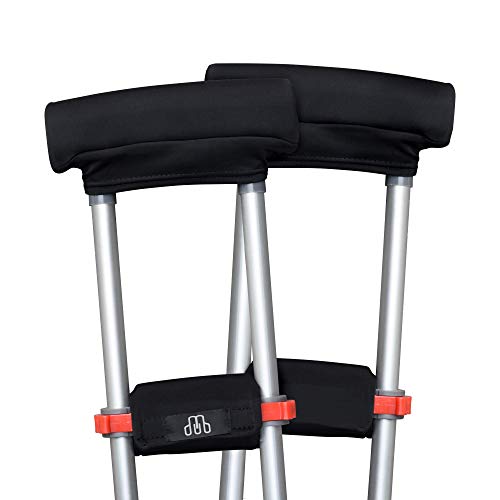 Underarm Crutch Pad and Hand Grip Covers MDUB Medical Comfortable Padding Was...