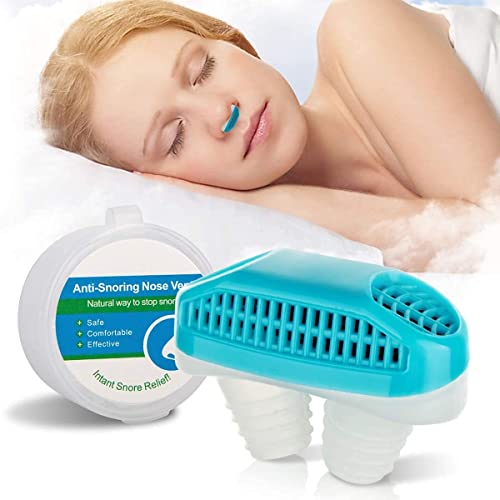 Anti Snoring Devices[Upgrade 2-in-1] Snore Stopper Snoring Solution Nose Vent...