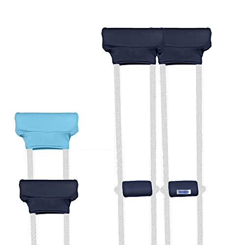 Crutch Pads and Hand Grip Covers Crutcheze USA Made with Soft Foam Padding - ...