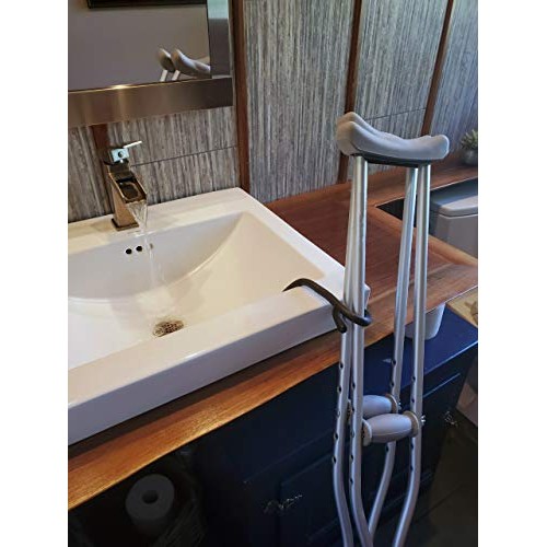 Crutcheze Cane Holder 3 Pack - Holds Canes Within Reach - Walking Stick Holde...