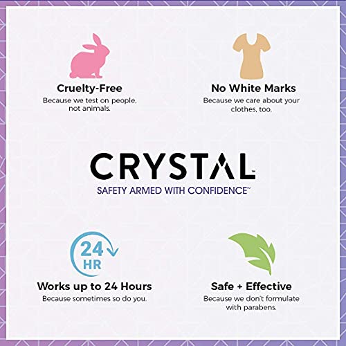 CRYSTAL Deodorant Stick (30003), Unscented, 4.25 Ounce