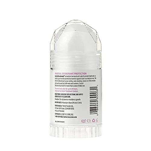 CRYSTAL Deodorant Stick (30003), Unscented, 4.25 Ounce