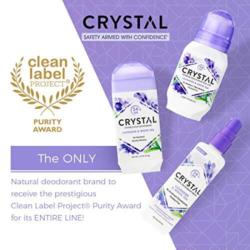 CRYSTAL Mineral Deodorant Spray- Body Deodorant With 24-Hour Odor Protection,...
