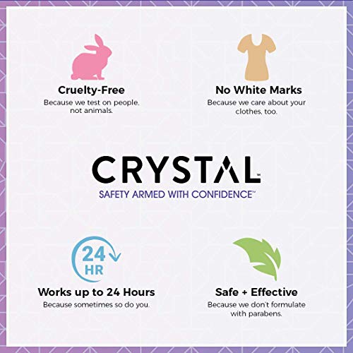Crystal™ Mineral Deodorant Spray - Unscented Body Deodorant With 24 Hours Odo...