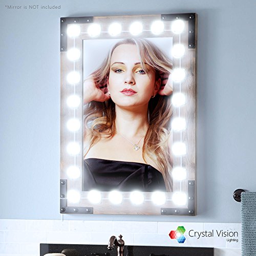 Crystal Vision Make up Mirror LED Light Kit Provided by Samsung for Cosmetic ...