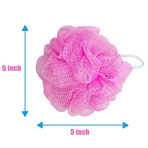 10 Pack Mesh Bath Sponges,Soft Bath Shower Loofah Sponge,Colorful Exfoliating...