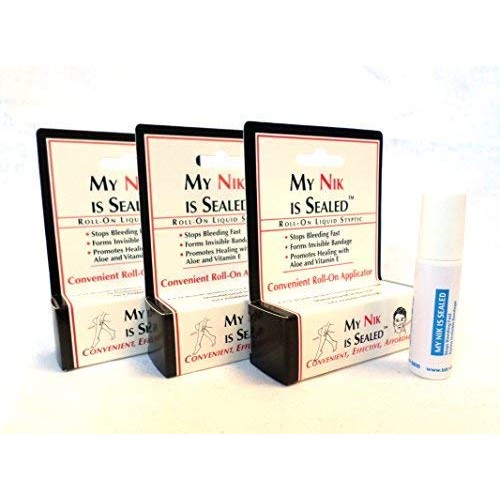 3 Pack of My Nik is Sealed 0.17 oz./5ml