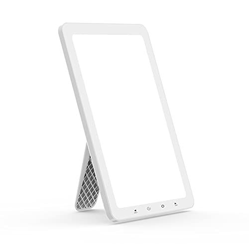 Sun Light Therapy Lamp, CT CAPETRONIX LED Bright Therapy Light with Timer Fun...