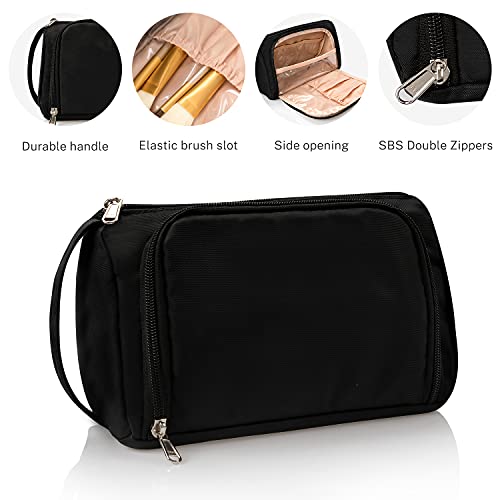 Small Makeup Bag, Makeup Pouch, Travel Cosmetic Organizer for Women and Girls...