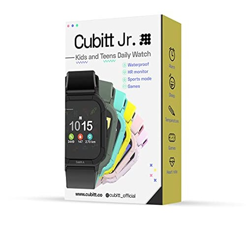 Cubitt Jr Smart Watch Fitness Tracker for Kids and Teens, with 24h Body Tempe...
