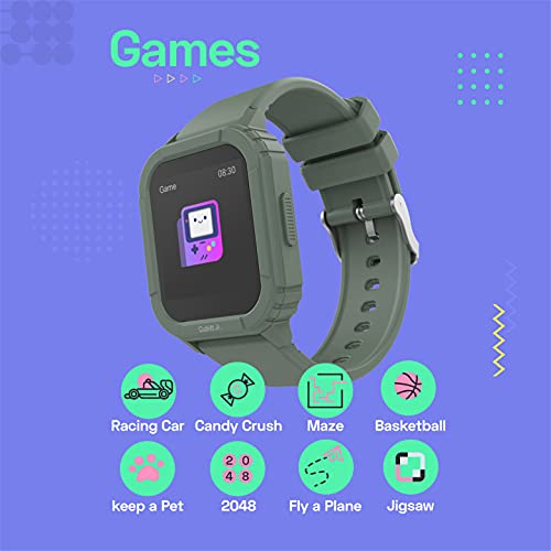 Cubitt Jr Smart Watch Fitness Tracker for Kids and Teens, with 24h Body Tempe...